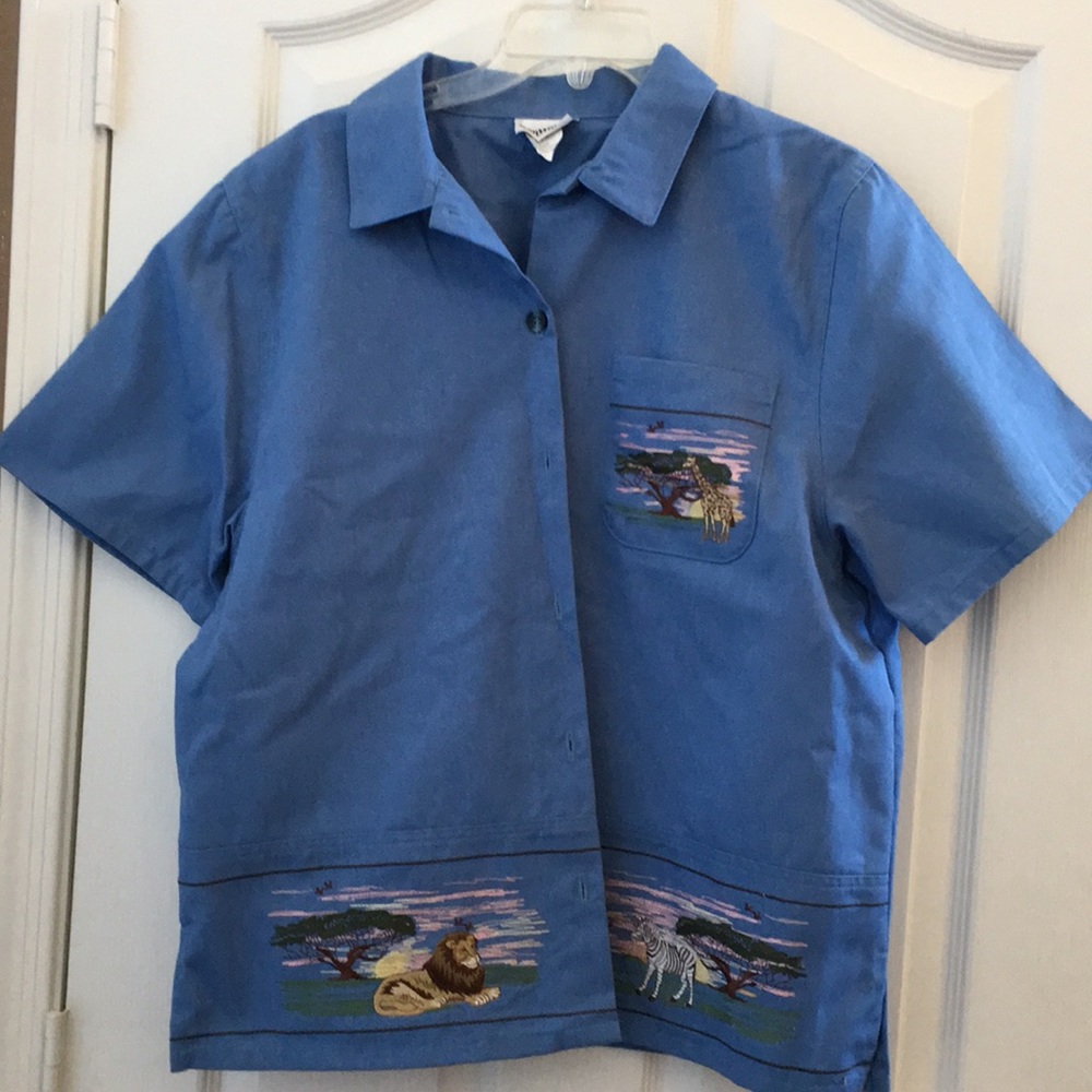 FINAL MARKDOWN Ladies bon worth blouse large